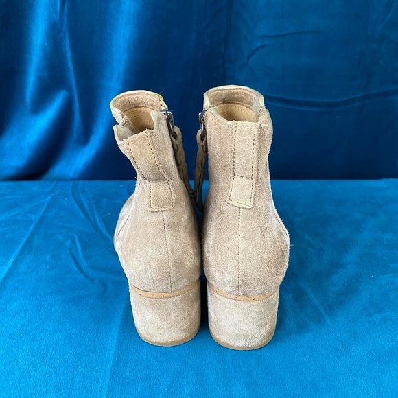 Splendid Rosalie Suede Perforated Bootie - Picture 5 of 9